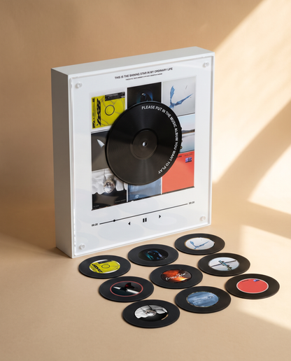 Post Malone music player box – beige scene