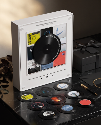 Post Malone music player box – marble gift scene